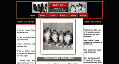 Desktop Screenshot of icoonscats.com